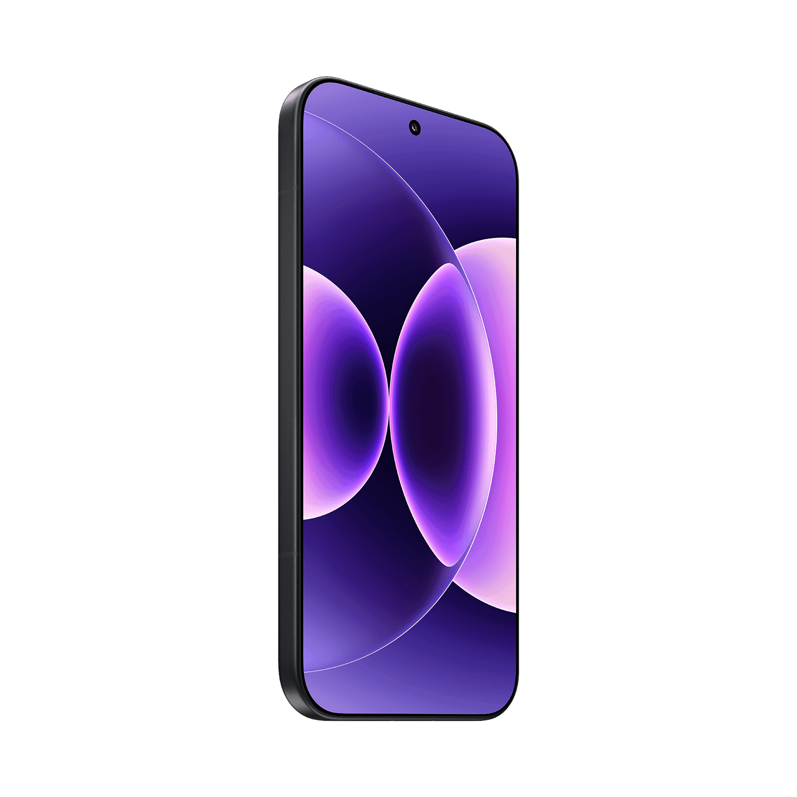 Xiaomi 17 màu Đen — mặt trước nghiêng nhẹ
