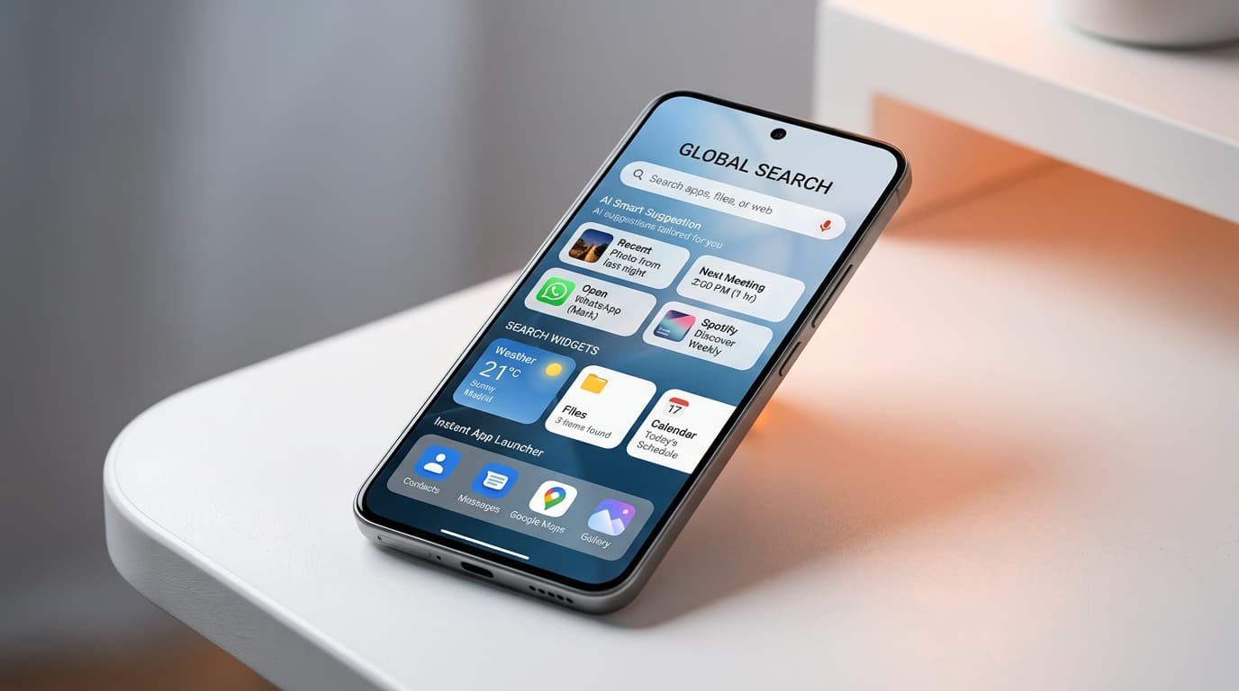 Tìm kiếm ứng dụng thông minh trên Xiaomi HyperOS